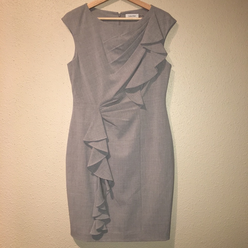 Gray Calvin Klein Dress